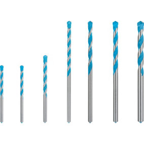Bosch Professional Expert MultiConstruction CYL-9 Drill Bit Set - 7 Pack (5/5.5/6/6/7/8/10 mm)