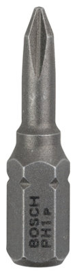 Bosch Professional Extra Hard PH1 25mm Screwdriver Bit