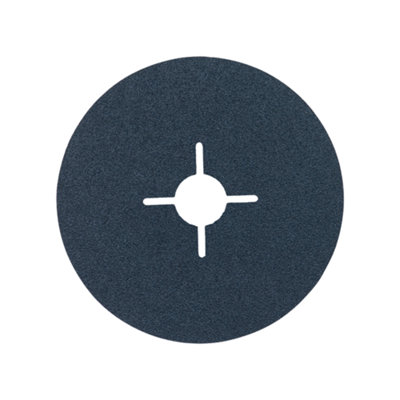 Bosch Professional Fibre Sanding Disc R574 - Best for Metal D125mm, G100