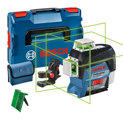 Bosch Professional GLL 3-80 CG Green 360 Line Laser + BM 1 Professional Mount