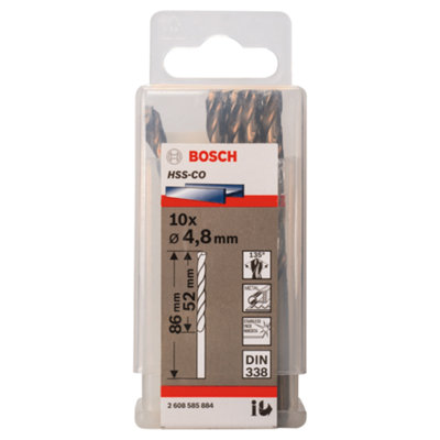 Bosch Professional HSS-Co DIN338 4.8x52x86mm