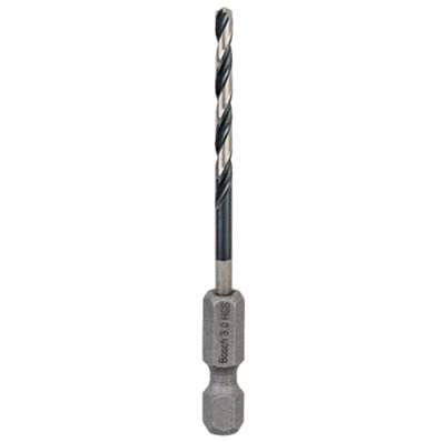 Bosch Professional HSS Impact Drill Bit - 3mm (1-piece Cocoon)