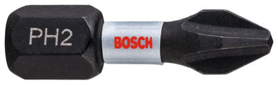 Bosch Professional Impact Screwdriver bit 25mm, 2xPH2