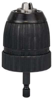 Bosch Professional Keyless Chuck up to 10mm, 1-10mm, 1/4"-6k