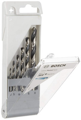 Bosch Professional Metal Twist Drill HSS Set - 2/3/4/5/6/8mm Bits