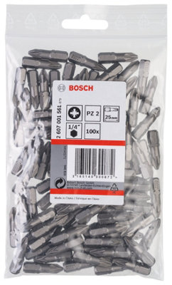 Bosch Professional PZ2 (25mm) x 100