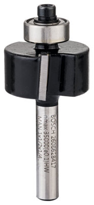 Bosch Professional Rebating Bit 1/4 - D1 25.4mm, L 12.7mm, G 54mm