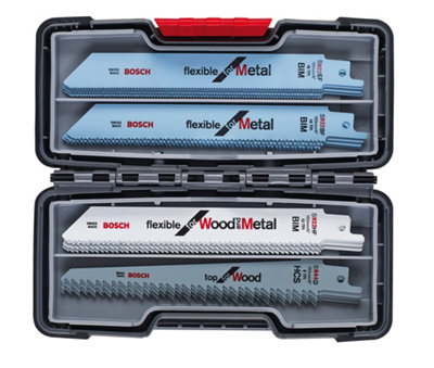 Bosch Professional RSB 20pc Mixed Set for Wood and Metal Tops (Box)