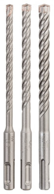 Bosch Professional SDS Plus-5X Hammer Drill Bit Set - 3 Pieces (6/8/10mm)