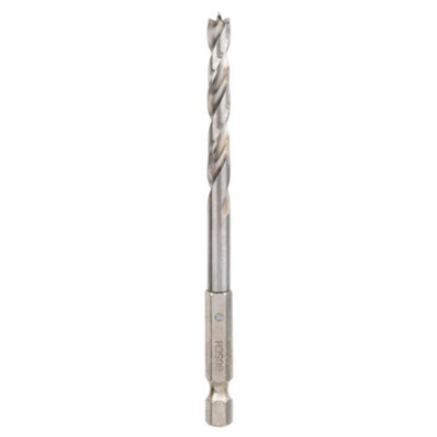 Bosch Professional Wood Bit - Hex Shank, 6mm x 63mm x 106mm