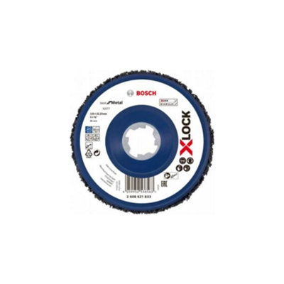 Disque De Nettoyage X-LOCK Bosch Professional N377 - 125mm Pour Métal Et Inox