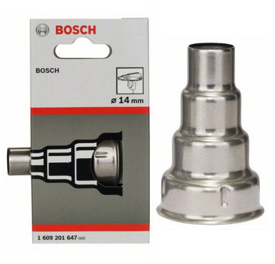 BOSCH Reducing Nozzle (Dia: 14mm) (To Fit: Bosch EasyHeat 500, UniversalHeat 600, GHG & PHG Heat Guns)