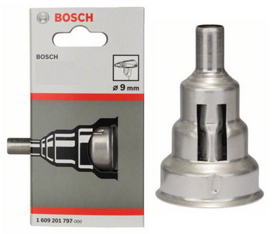 BOSCH Reducing Nozzle (Dia: 9mm) (To Fit: Bosch EasyHeat 500, UniversalHeat 600, GHG & PHG Heat Guns)