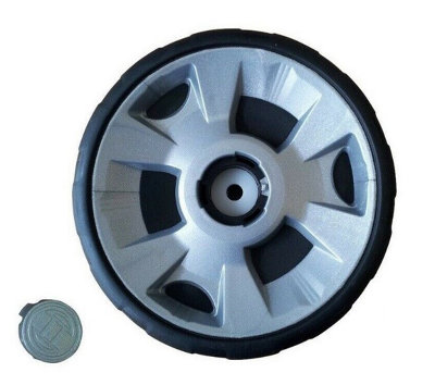 BOSCH Replacement Rear Wheel (To Fit: Bosch Rotak 43 Electric & Rotak 43-Li Cordless Lawnmowers)