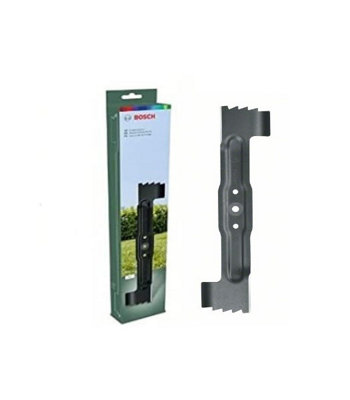 BOSCH ROTAK Lawnmower Blade c/w Bolt (To Fit: Bosch UniversalRotak 36-550, 36-555, 36-560, 36-590 & 36-670 Cordless Lawnmowers)