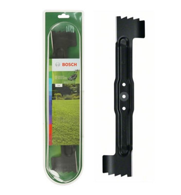 BOSCH ROTAK Lawnmower Blade c/w Bolt & Washer (To Fit: Bosch AdvancedRotak 750 Electric Lawnmower)
