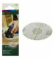 BOSCH Sanding Sheets / Nets (Grit 180) (12/Pack) (To Fit: Bosch EasyCurvSander 12 Cordless Disc Sander and Polisher)