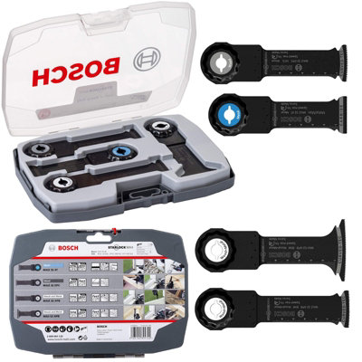 Bosch Starlock Max Best of Heavy Duty Plunge Cutting Blade Set Wood Metal GOP