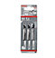 BOSCH T101B Clean for Wood Jigsaw Blades (3/Pack) (To Fit: Bosch PST, GST, EasySaw & UniversalSaw Jigsaw Models)