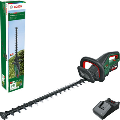 B&q bosch discount cordless hedge trimmer