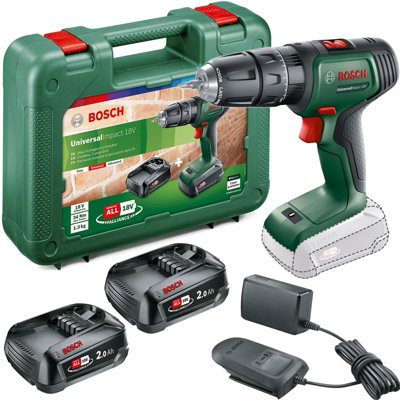 Bosch UniversalImpact 18v Cordless Combi Hammer Drill Power For