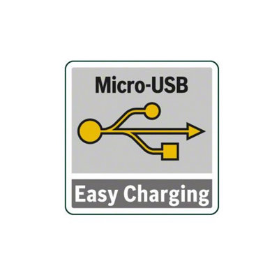 BOSCH USB Charger Cable (To Charge: Bosch IXO 7 Screwdriver, PTK 3.6 Li Tacker, GLM 80 Laser As Well As The Tools Listed Below)