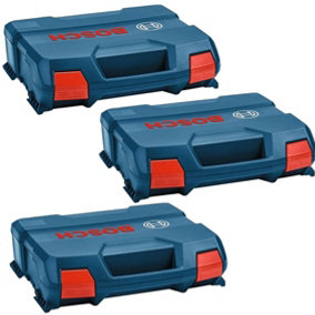Bosch W-BOXX LBOXX Drill Tool Case LCASE + GSB GDR GDR GDX 18v Drill Inlay x 3
