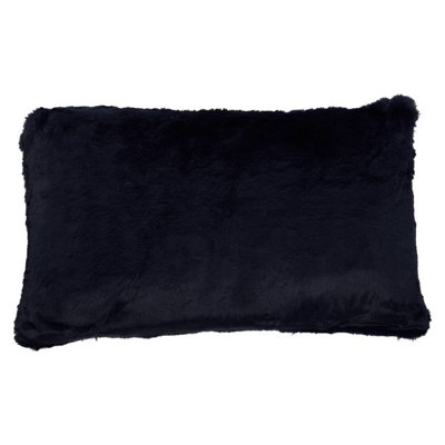Bosie Lamina Navy Blue Rectangular Cushion