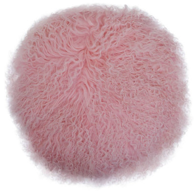 Bosie Luxury Pink Soft Fur Cushion