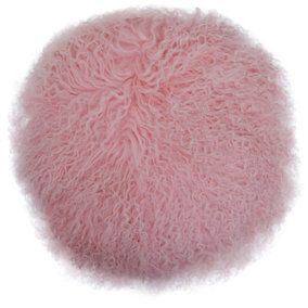 Bosie Luxury Pink Soft Fur Cushion