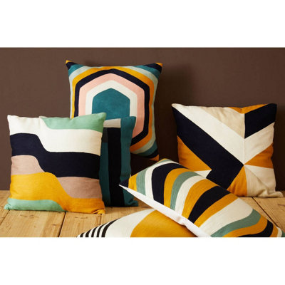 Bosie Ozella Diagonal Design Cushion