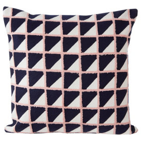 Bosie Ozella Grid Design Cushion