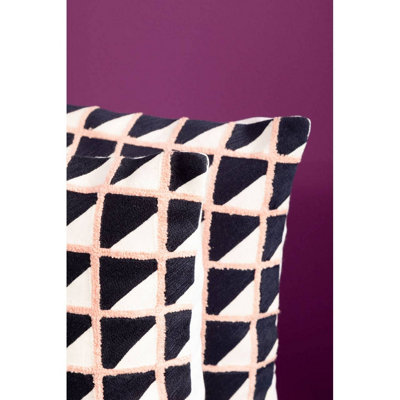 Bosie Ozella Grid Design Cushion