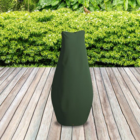 Bosmere All-Weather Large Chimenea Cover Green D61 H122cm Waterproof UV Protected Heavy Duty 6 Year Guarantee