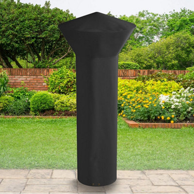 Bosmere Protector 5000 RoundHeater Cover H 179cm W 124cm  100% Waterproof, UV Protected, Heavy Duty 600D  5 Year Guarantee