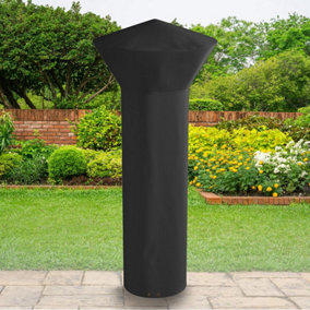 Bosmere Protector 5000 RoundHeater Cover H 179cm W 124cm  100% Waterproof, UV Protected, Heavy Duty 600D  5 Year Guarantee