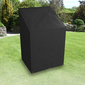 Bosmere Protector 5000 Stacking Reclining Chair Cover Black H107cm x L68cm x W61cm UV Weather Protection 5 Year Guarantee
