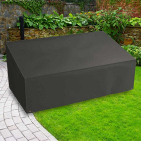 Bosmere Protector 6000 Garden Sofa Cover Black 100% Waterproof UV Protected 6 Year Guarantee L 173 cm W 93 cm H 68 cm