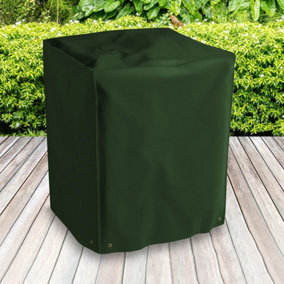 Bosmere Protector 6000 Large Square Fire Pit Cover Green L84cm W84cm H50cm Waterproof UV Protection Heavy Duty 6 Year Guarantee