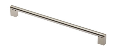 BOSS BAR 336 - cabinet door handle - 320mm, inox (brushed steel)