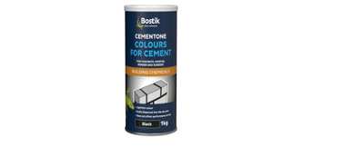 Bostik Cementone Colours For Cement Black 1KG