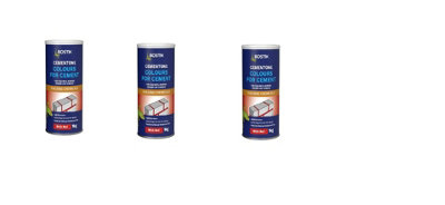 Bostik Cementone Colours For Cement Brick Red 1KG Pack of 3