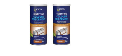 Bostik Cementone Colours For Cement Russet Brown 1KG Pack of 2