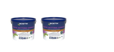 Bostik Cementone Rapid Setting Cement 10KG Pack of 2