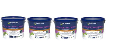 Bostik Cementone Rapid Setting Cement 10KG Pack of 4