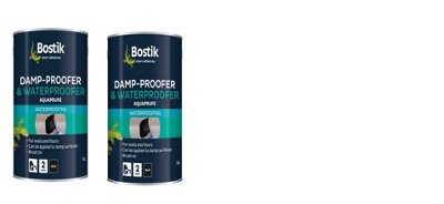 Bostik Damp-Proofer & Waterproofer 5L Pack of 2