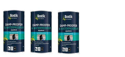 Bostik Damp-Proofer & Waterproofer 5L Pack of 3