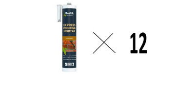 Bostik Express Pointing Mortar Buff Grey 310ml Pack of 12