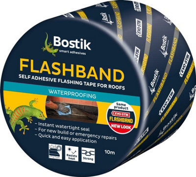 Bostik Flashband Original Flashing Tape Grey (3.7m x 75mm)