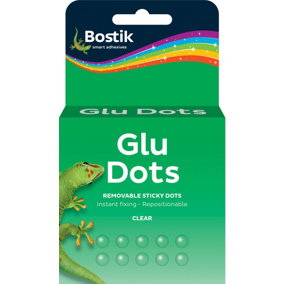 Bostik  Glu Dots Removable  On A Roll 10mm On A Roll Pack of 200  (2 Packs)
